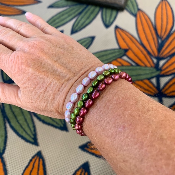 Honora Pearls stretch bracelets - Picture 2 of 2